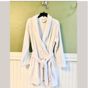 Fluffy White Robe